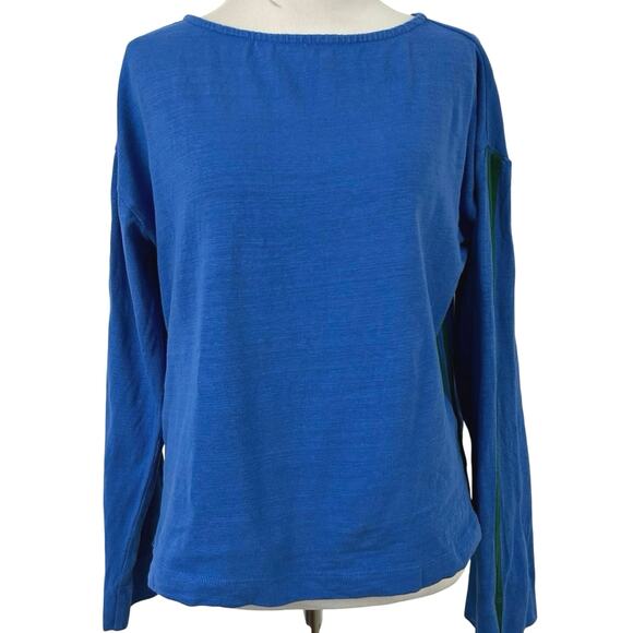 Ann Taylor LOFT Tops - Loft Women Long Sleeve Tshirt Top Lounge Basic Minimalist Essential Blue Size XS